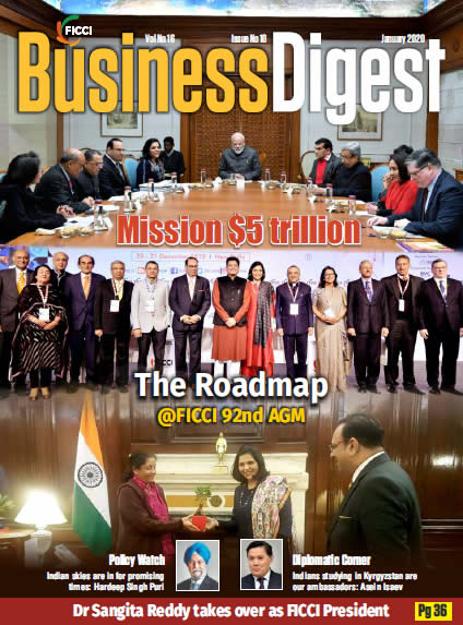 FICCI: Mission $5 trillion: The Roadmap @FICCI 92nd AGM