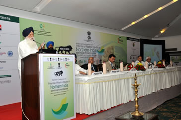 FICCI Events: Jathedar S.Tota Singh, Hon’ble Minister of Agriculture, Govt.of Punjab , delivering the inaugural address