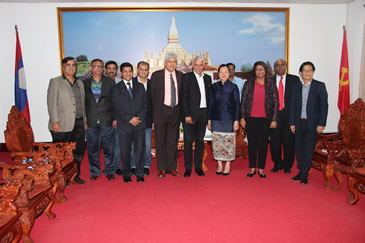 FICCI Events: FICCI delegation meeting with HE Ms Khemmani Pholsena, Minister of Industry and Commerce, Lao PDR