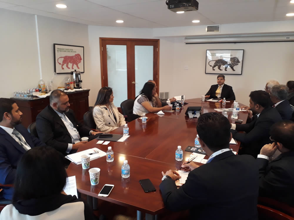 FICCI Events: Mr. Puneet Roy Kundal, Minister (Commerce), Embassy of India, USA interacting with FICCI Defence Industry Delegation